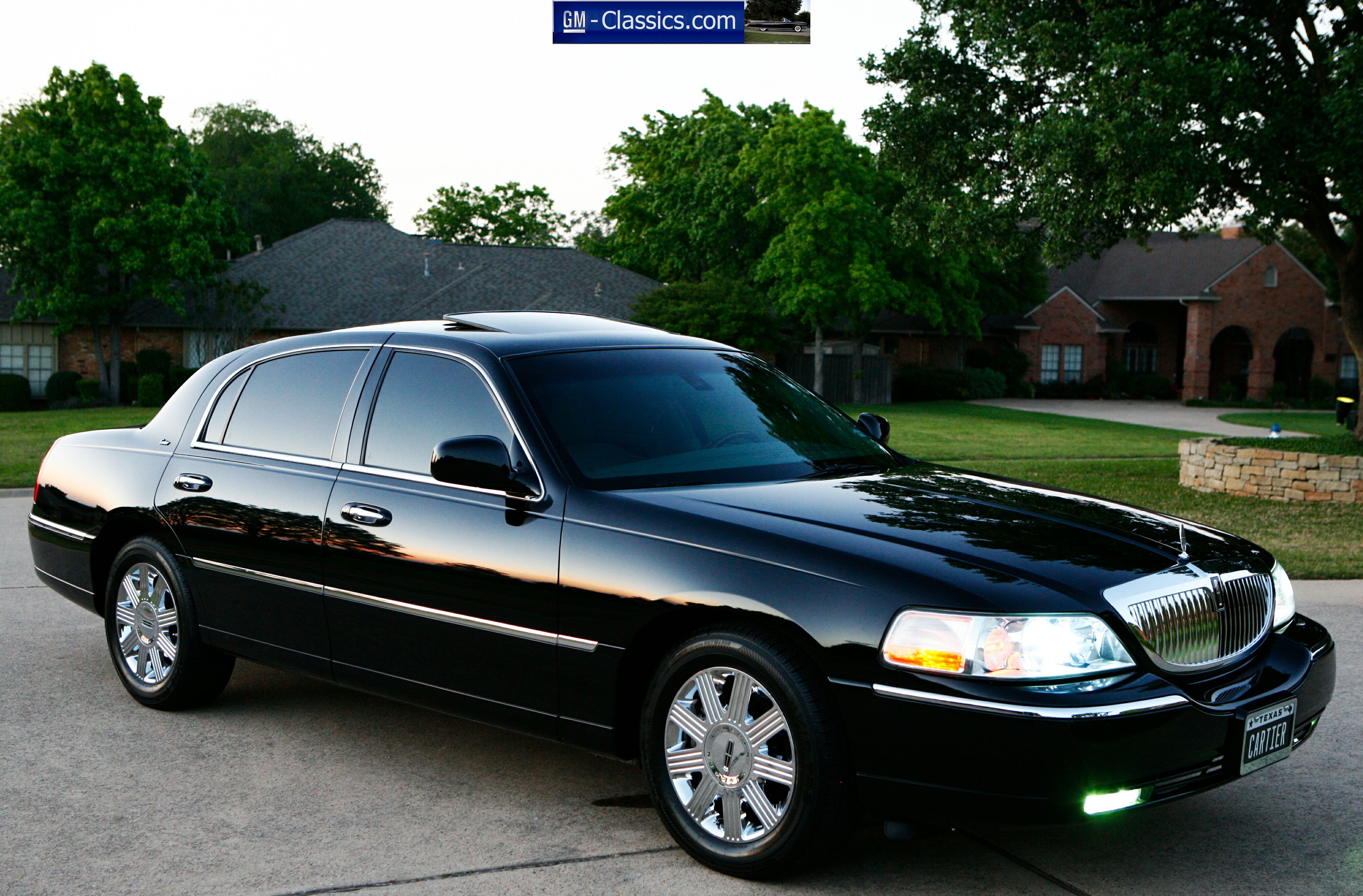 lincoln town car cartier