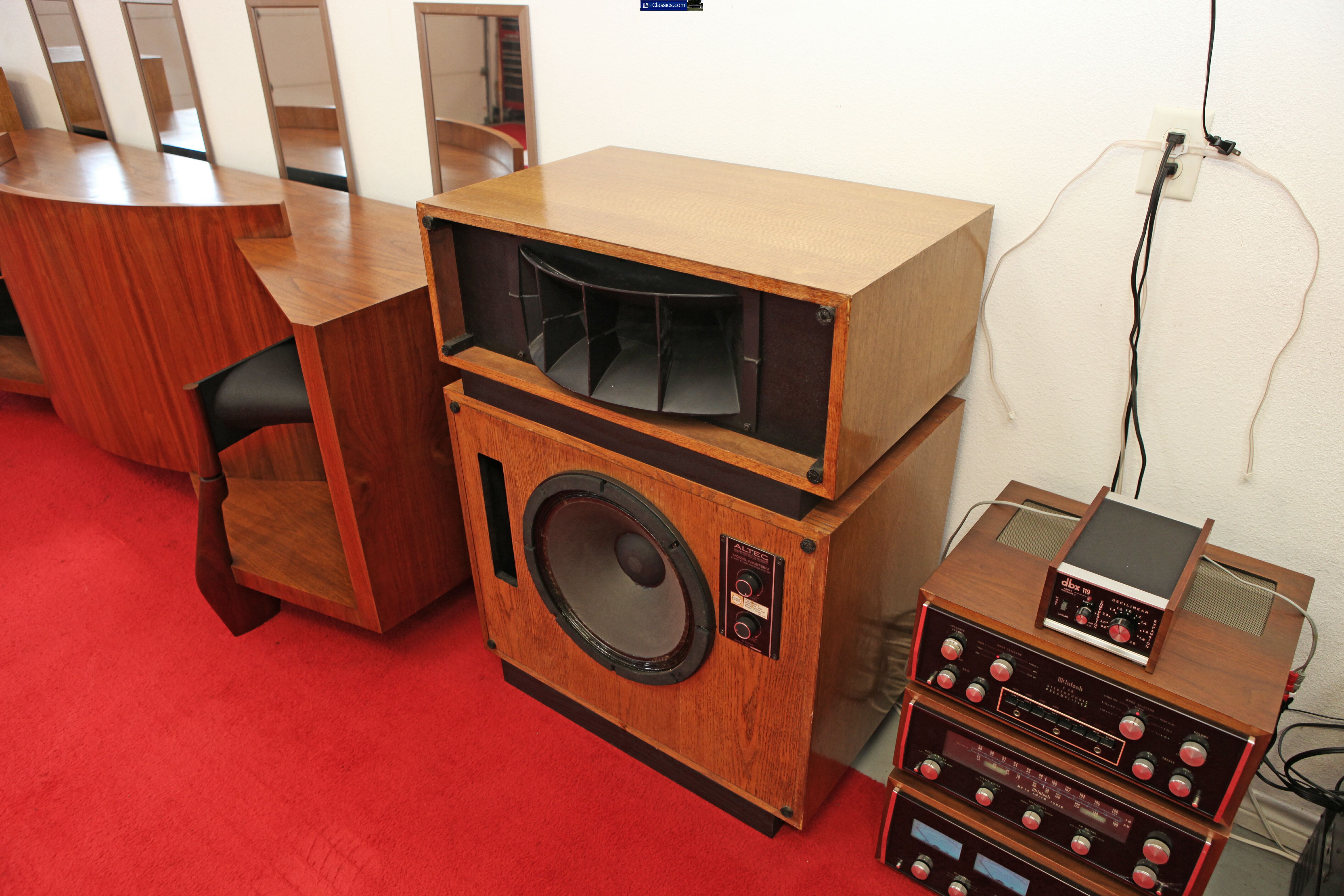 Altec Lansing Model 19s - Mint Original Owner - Studio Monitors - 416 8b Vintage | eBay