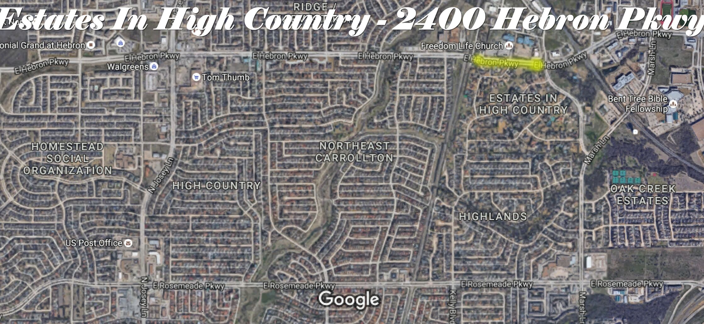 Estates In High Country Carrollton TX Screening Wall