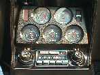 72 Vette Engine Instruments and Radio